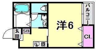 フォルム浦風町の物件間取画像